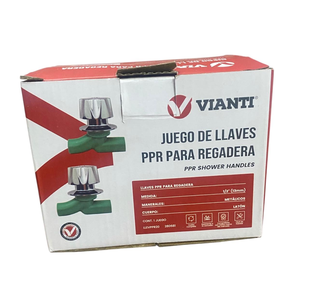 Juego De Llaves PPR De Regadera